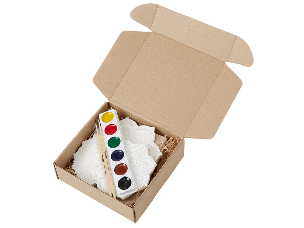 Изображение №4 | Набор для творчества мандалы из гипса «Soul Art» (белый)