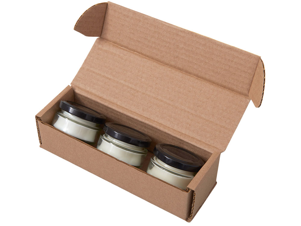 Изображение №3 | Набор свечей в баночках «The Comfort Keeper» (белый)