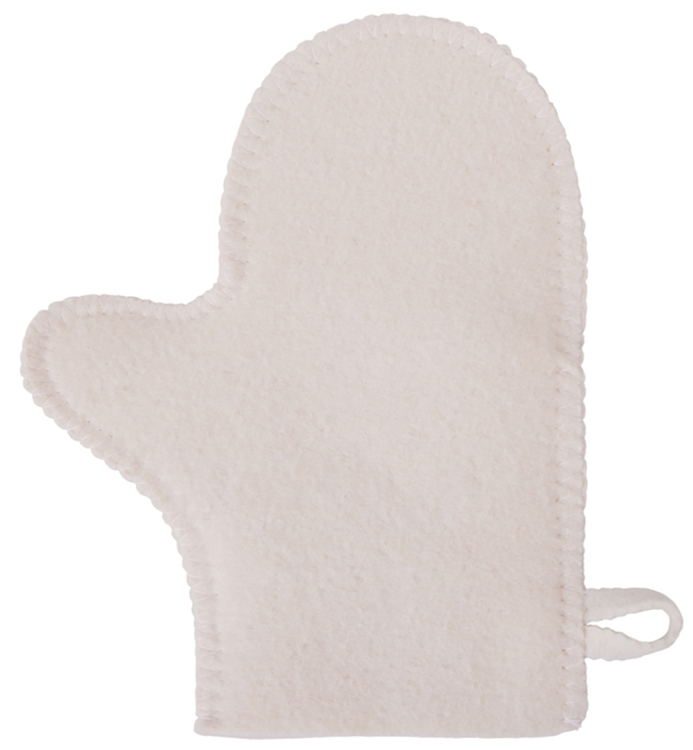 Изображение №2 | Рукавица для бани и сауны «Healing» (белый)