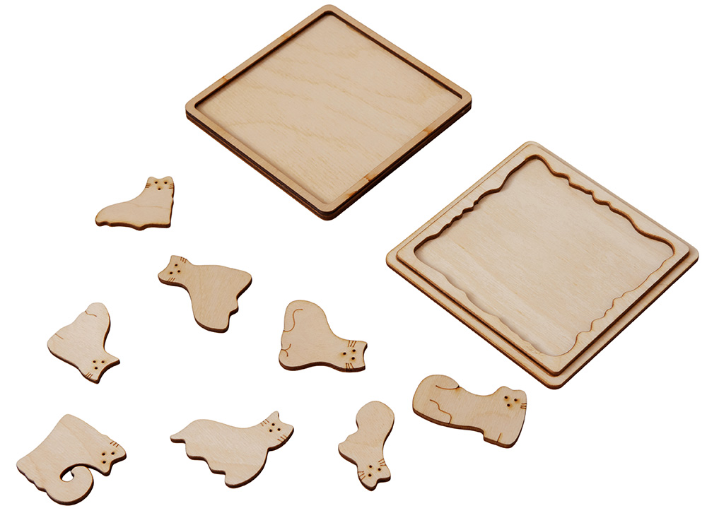 Изображение №10 | Деревянная головоломка «Catgram» (натуральный)