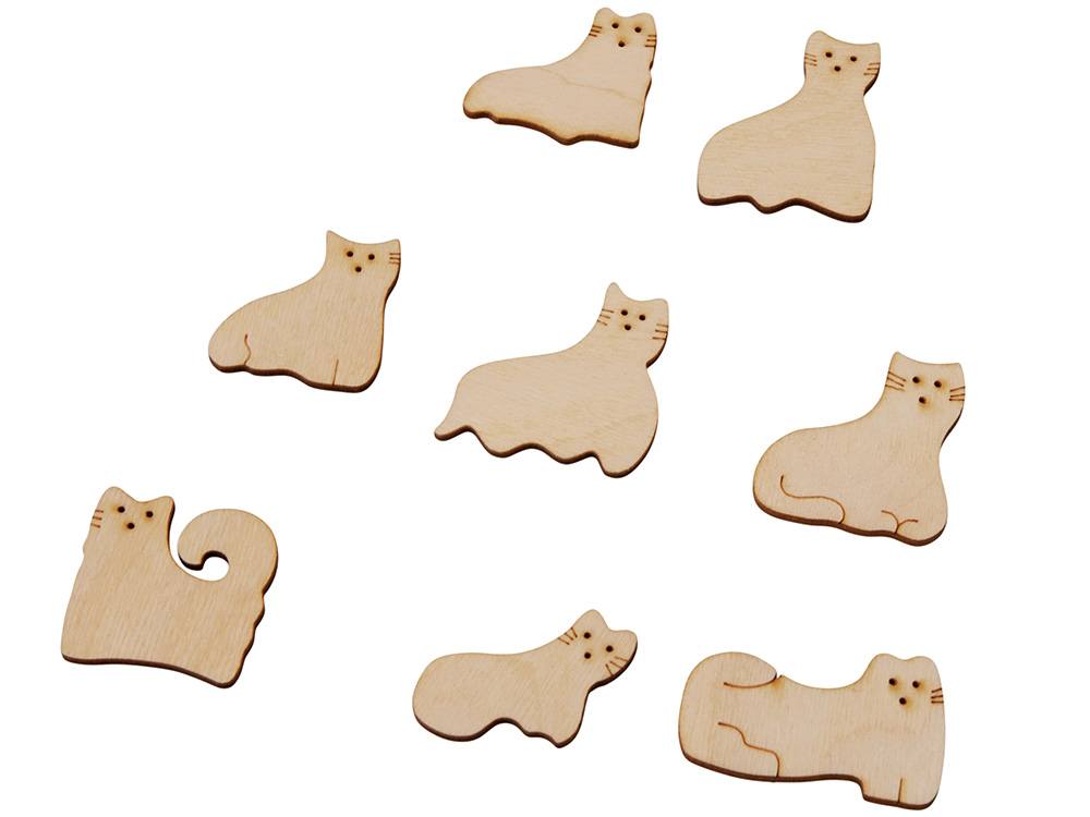 Изображение №11 | Деревянная головоломка «Catgram» (натуральный)