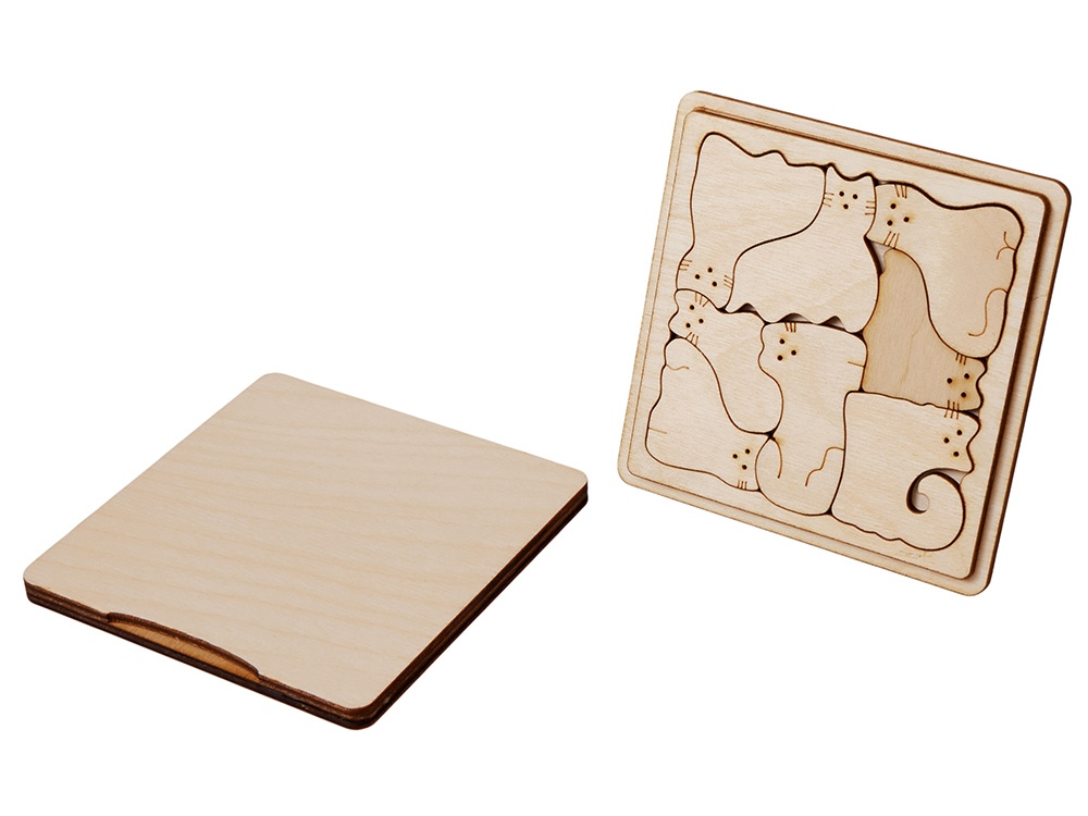 Изображение №12 | Деревянная головоломка «Catgram» (натуральный)