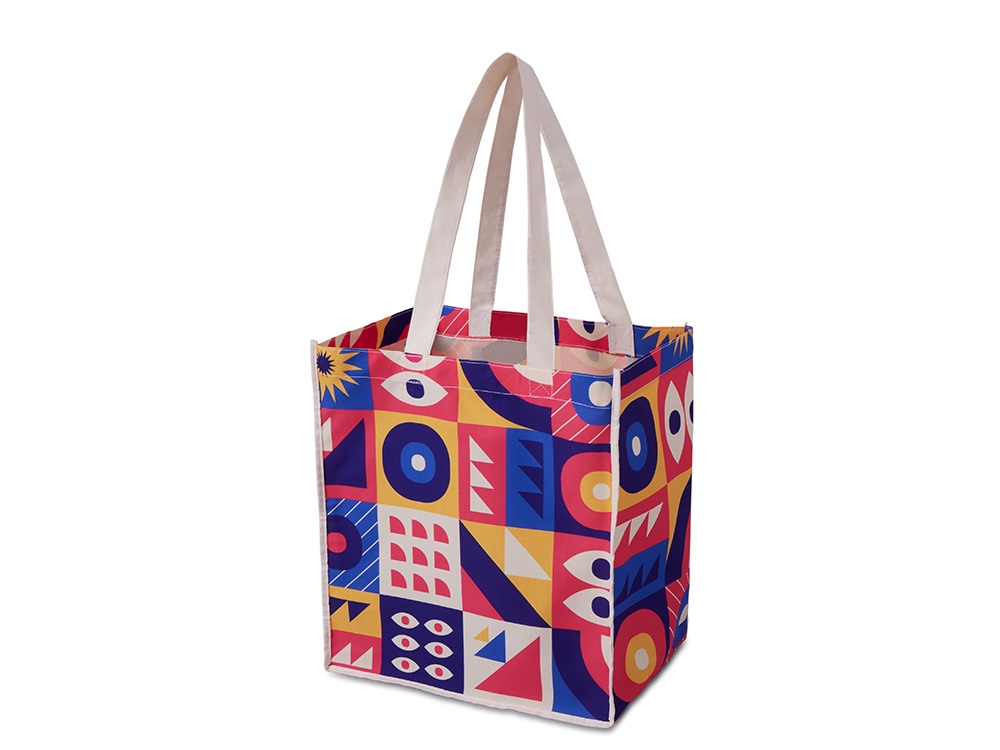 Изображение №1 | Сумка для шоппинга с возможностью двухсторонней полноцветной печати (разноцветный)