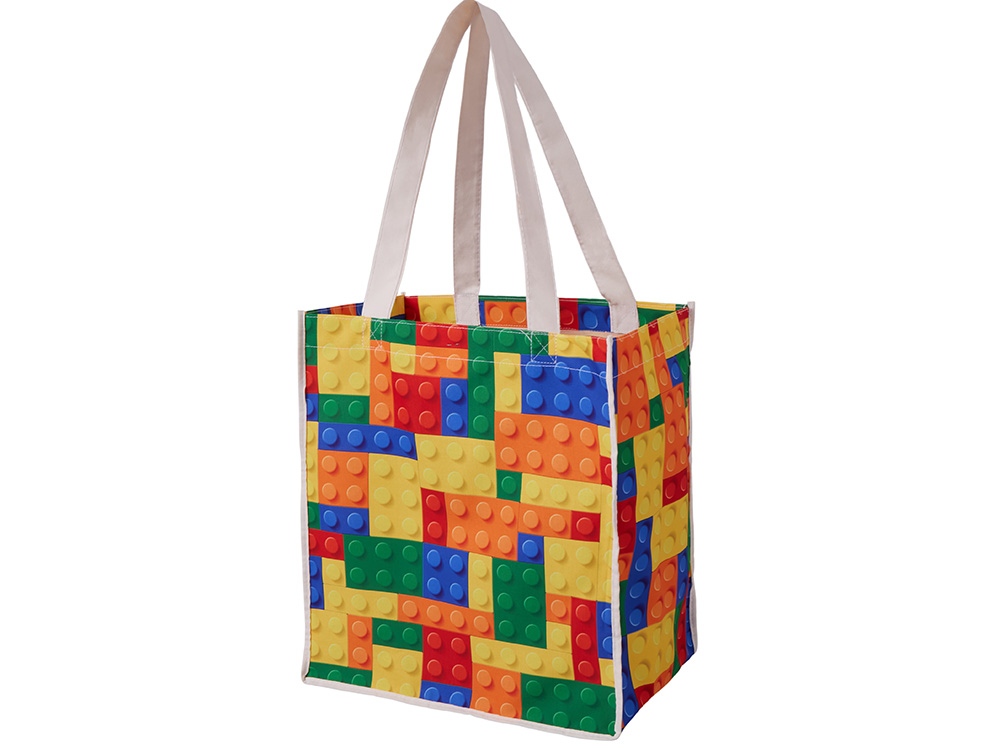 Изображение №4 | Сумка для шоппинга с возможностью двухсторонней полноцветной печати (разноцветный)