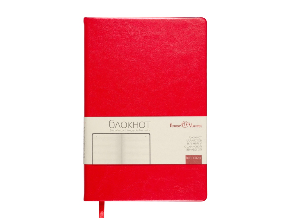 Изображение №3 | Блокнот А5 «Megapolis Nebraska» (красный)