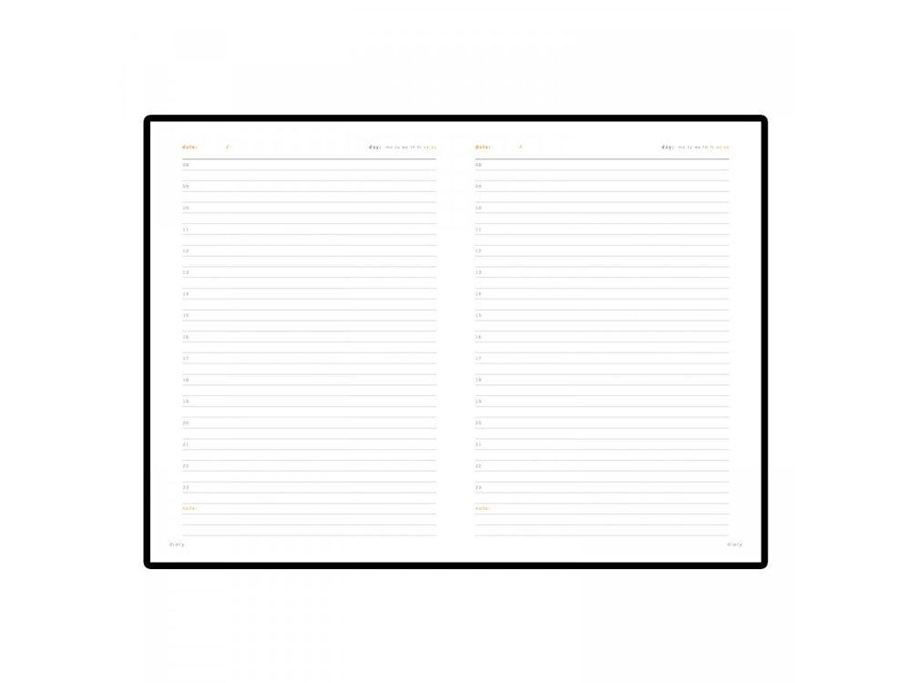 Изображение №3 | Ежедневник недатированный А5 «Polo» (красный)