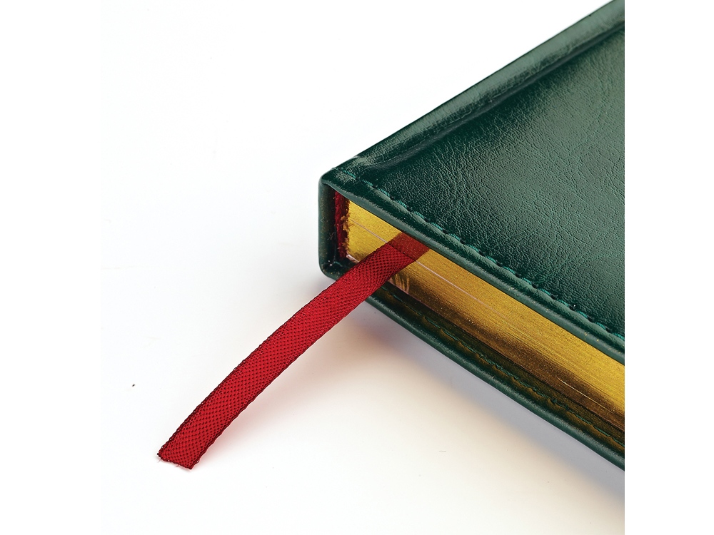 Изображение №2 | Ежедневник недатированный А4 «Sidney Nebraska» с золотым срезом A4 (зеленый)