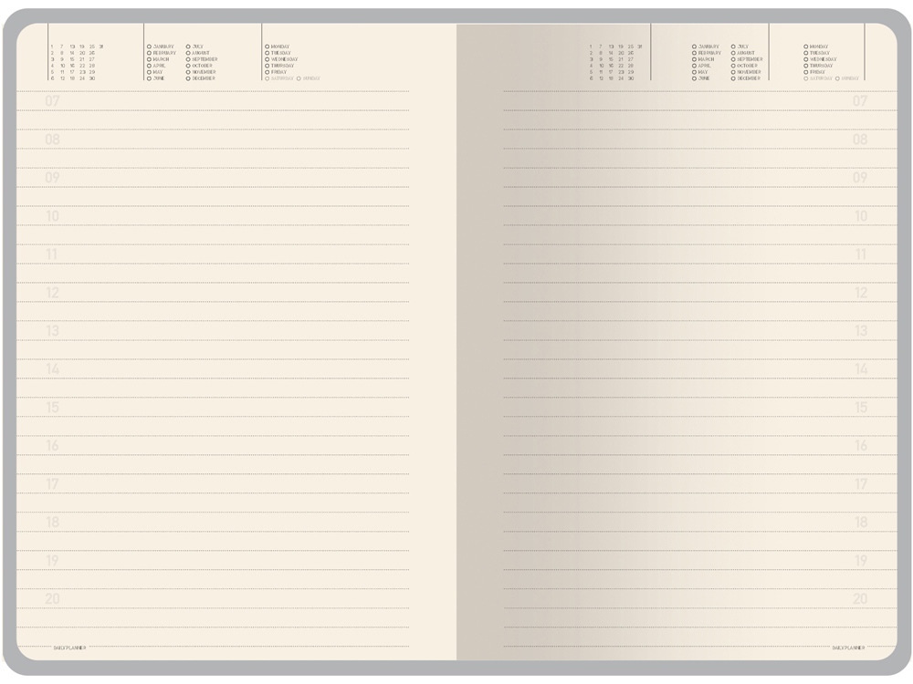 Изображение №5 | Ежедневник недатированный А5 «Megapolis Nebraska» (черный)
