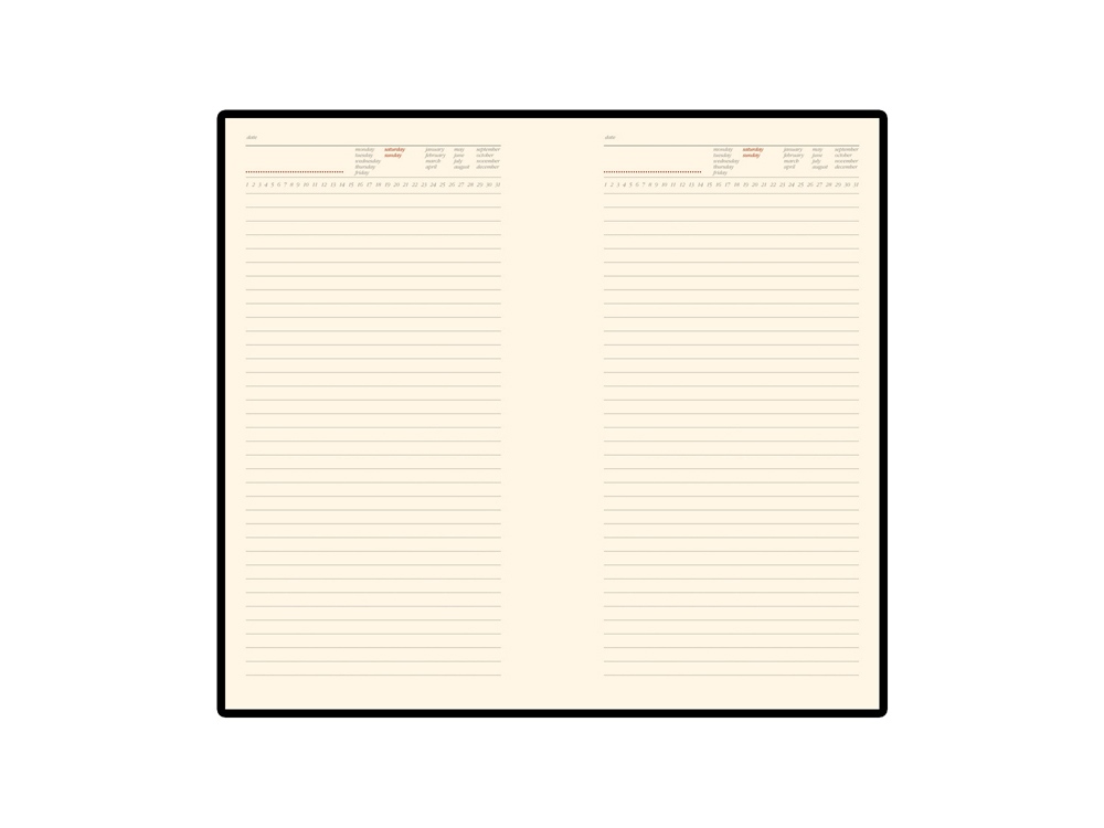 Изображение №2 | Ежедневник недатированный А5 «Firenze» A5 (зеленый)