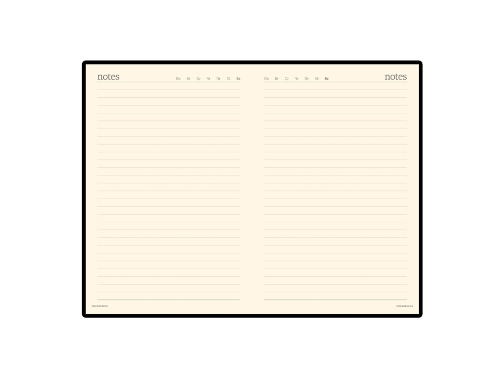 Изображение №2 | Ежедневник недатированный А5 «Megapolis» A5 (оранжевый)