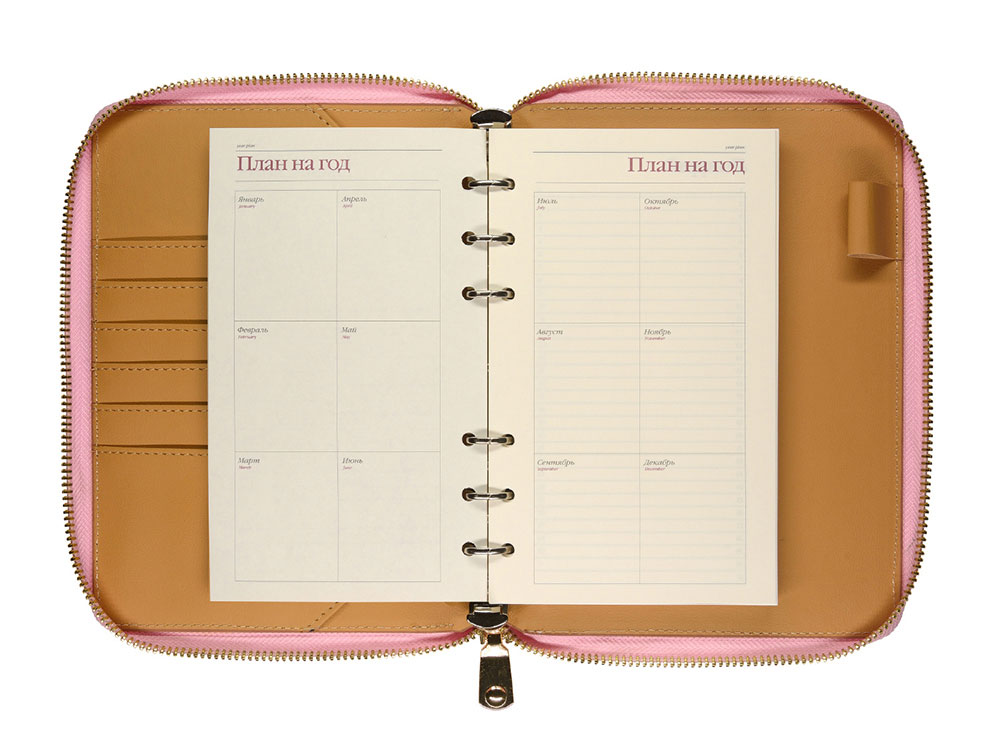 Изображение №5 | Ежедневник недатированный А5- «Riviera. Zefir» (розовый зефир)