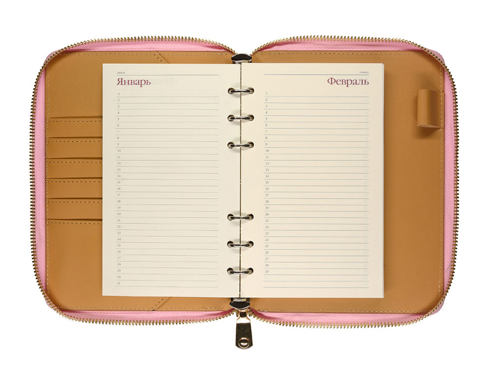 Изображение №6 | Ежедневник недатированный А5- «Riviera. Zefir» (розовый зефир)