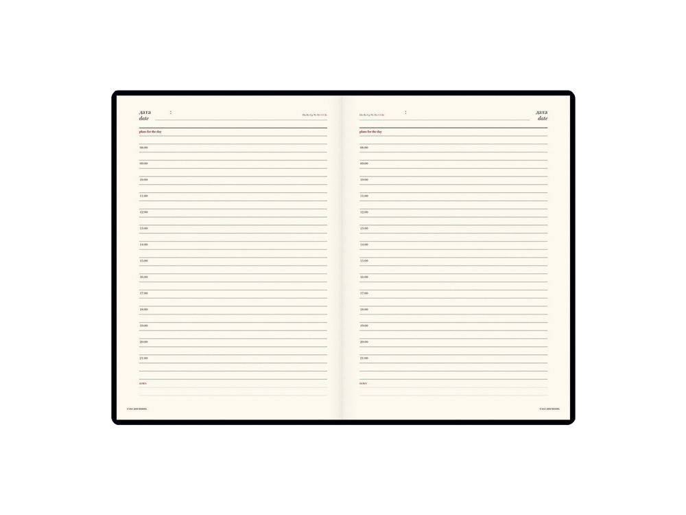 Изображение №5 | Ежедневник недатированный А5+ «Persona» (синий)