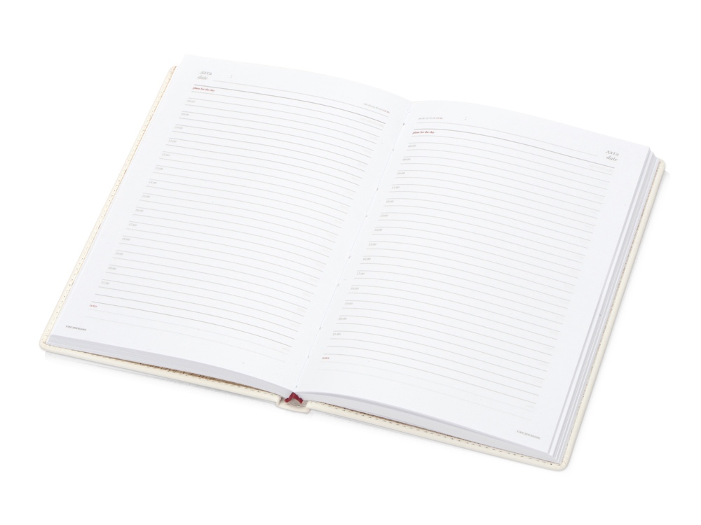 Изображение №2 | Ежедневник недатированный А5 «Velvet» A5 (белый)