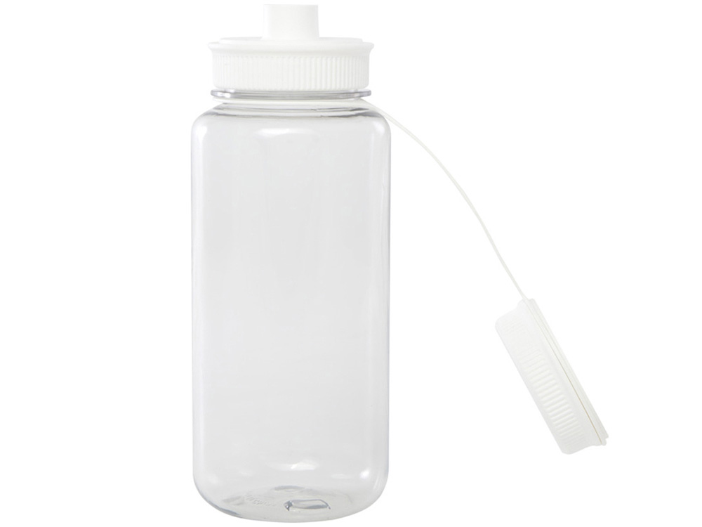 Изображение №4 | Бутылка спортивная из переработанного ПЭТ-пластика «Ryder», 900мл (белый)