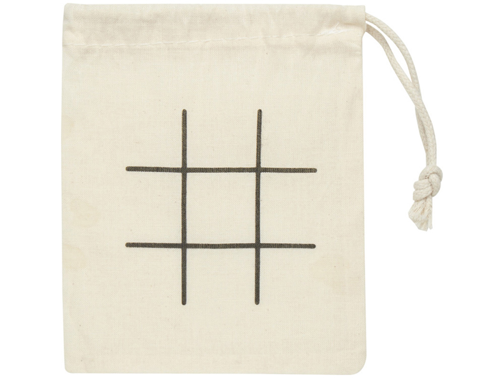 Изображение №3 | Деревянная игра в крестики-нолики в мешочке «Whorl» (натуральный)