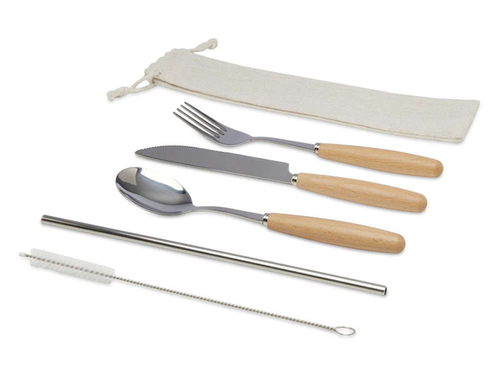 Изображение №1 | Набор столовый приборов «Root» (натуральный)