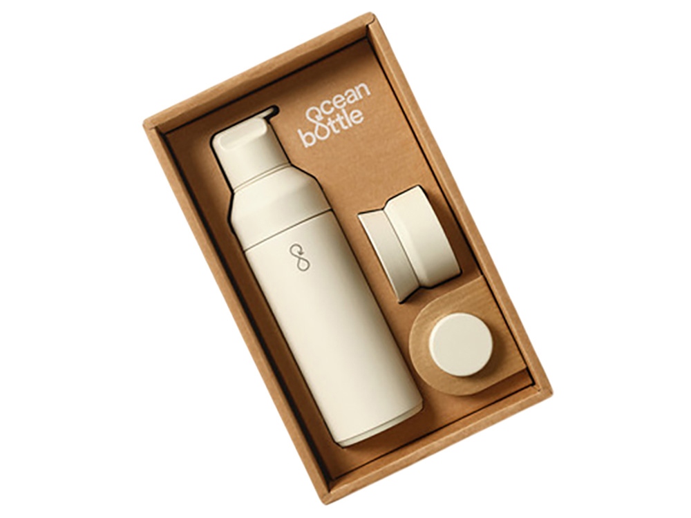 Изображение №5 | Подарочный набор «Ocean Bottle» 3-в-1 (песочный)