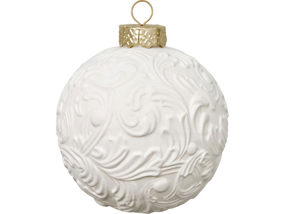 Изображение №2 | Шар новогодний (белый)