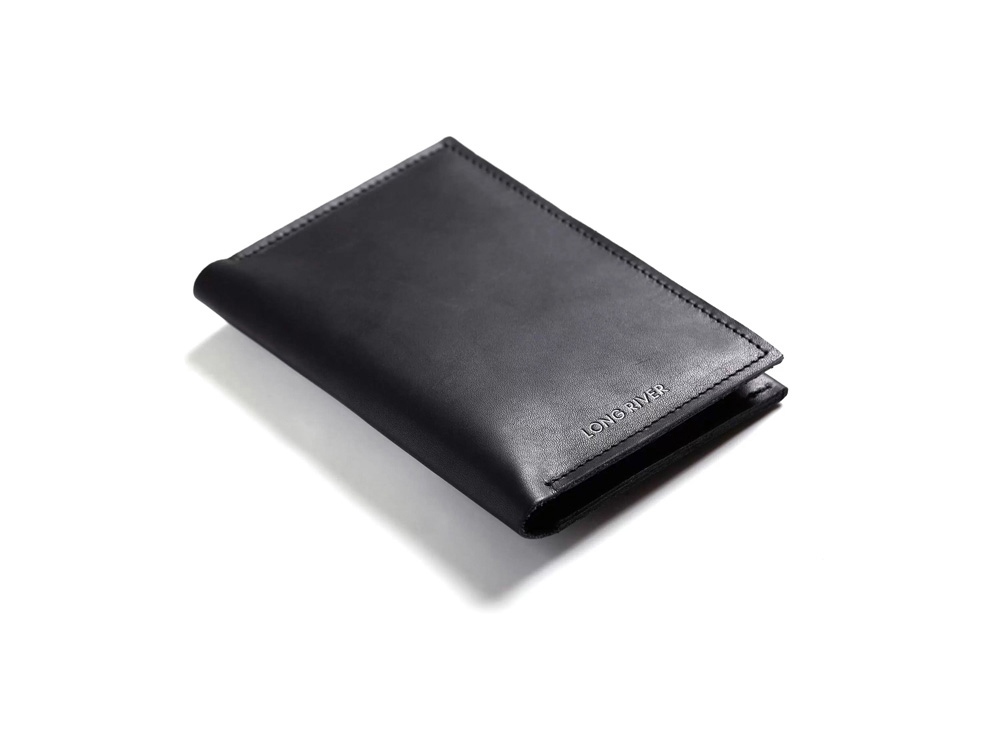 Изображение №4 | Подарочный набор Long River: обложка для паспорта, ключница С лого (черный)