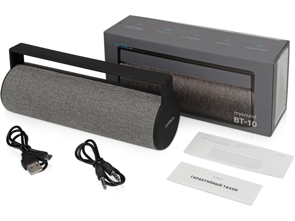 Изображение №15 | Портативная колонка «Mysound BT-10» (серый/черный)