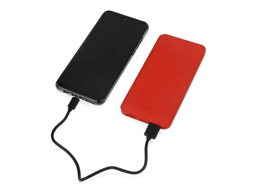 Изображение №2 | Внешний аккумулятор «NEO PB100», soft touch, 10000 mAh (красный)