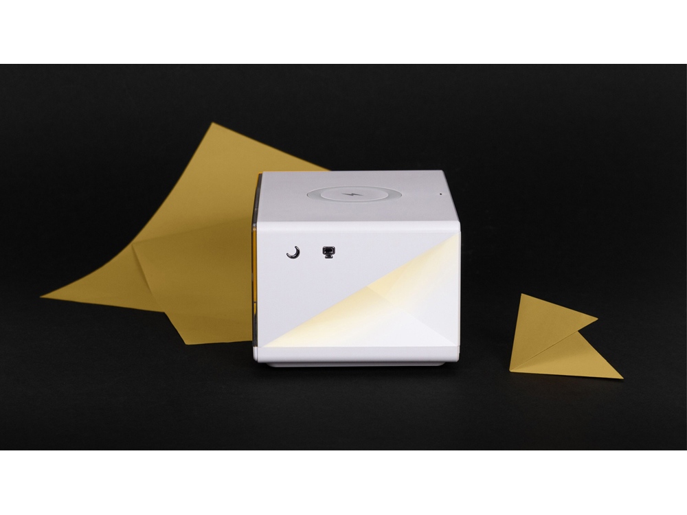 Изображение №7 | Часы с беспроводным зарядным устройством «Timebox 2» (белый)