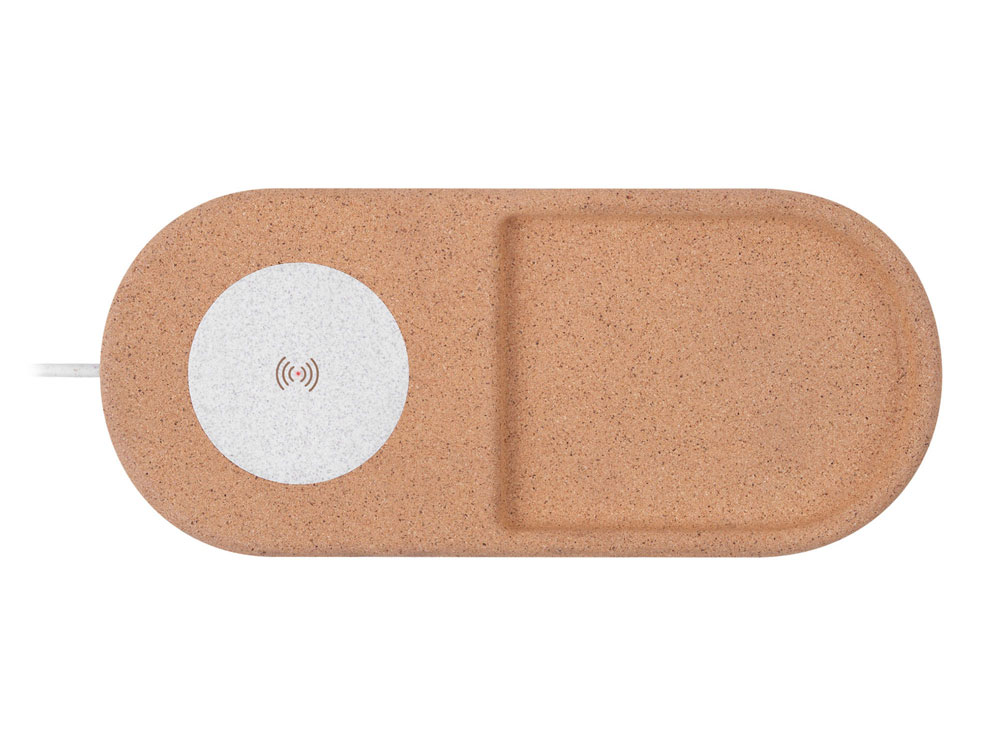 Изображение №2 | Беспроводное зарядное устройство «NEO Eco XL», 10 Вт (светло-коричневый)