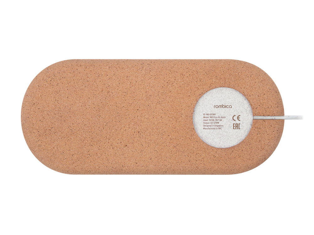 Изображение №3 | Беспроводное зарядное устройство «NEO Eco XL», 10 Вт (светло-коричневый)