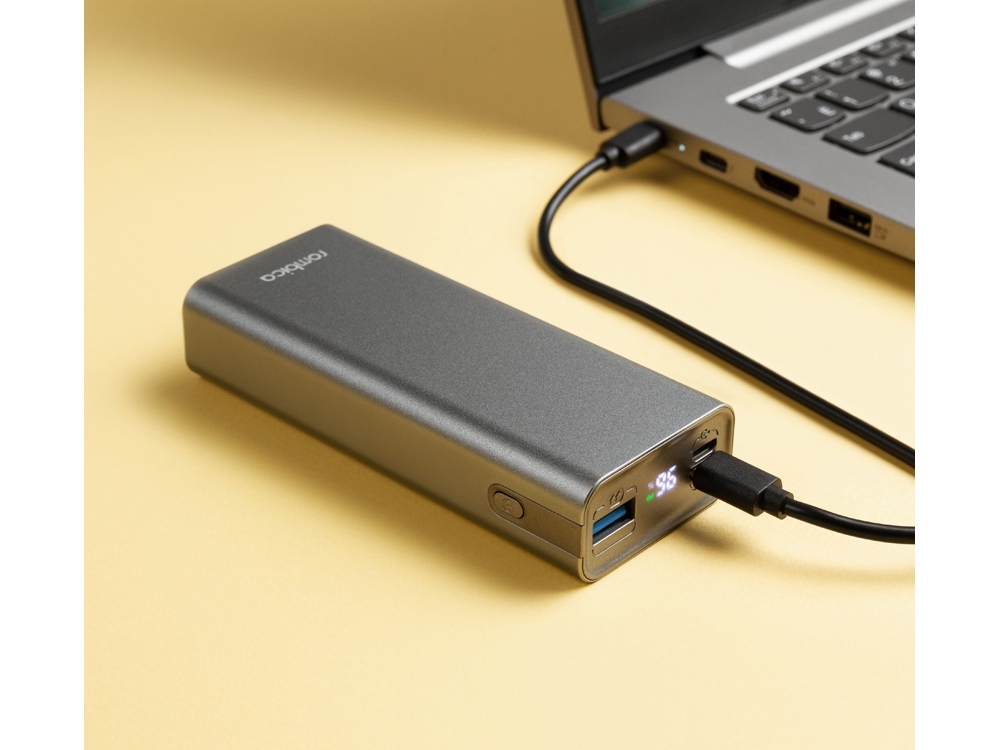 Изображение №4 | Внешний аккумулятор для смартфонов и ноутбуков «NEO PRO-100С», 9600 mAh, 45 Вт (серый)