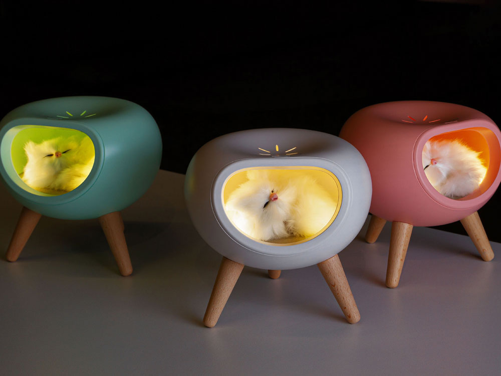 Изображение №12 | Ночник LED «Koko» (белый, натуральный)