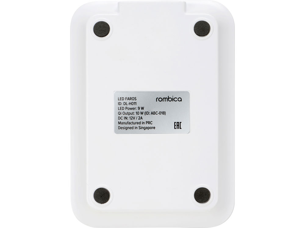 Изображение №12 | Настольная лампа с беспроводной зарядкой «LED FAROS» (белый)