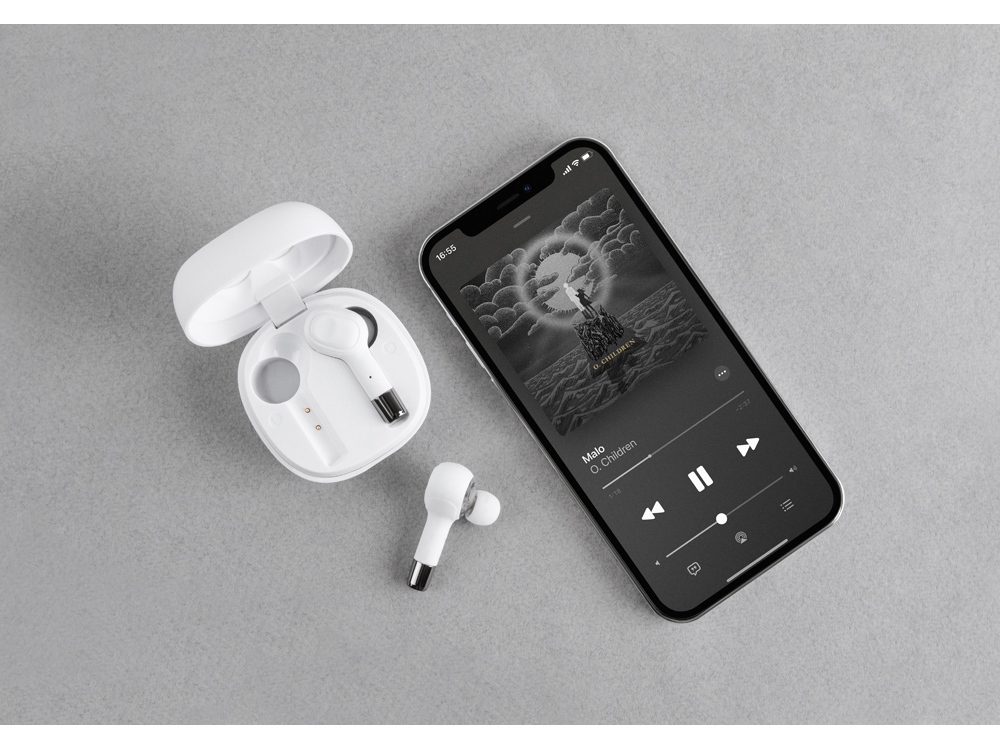 Изображение №10 | Беспроводные наушники TWS c шумоподавлением «Urban» (белый)