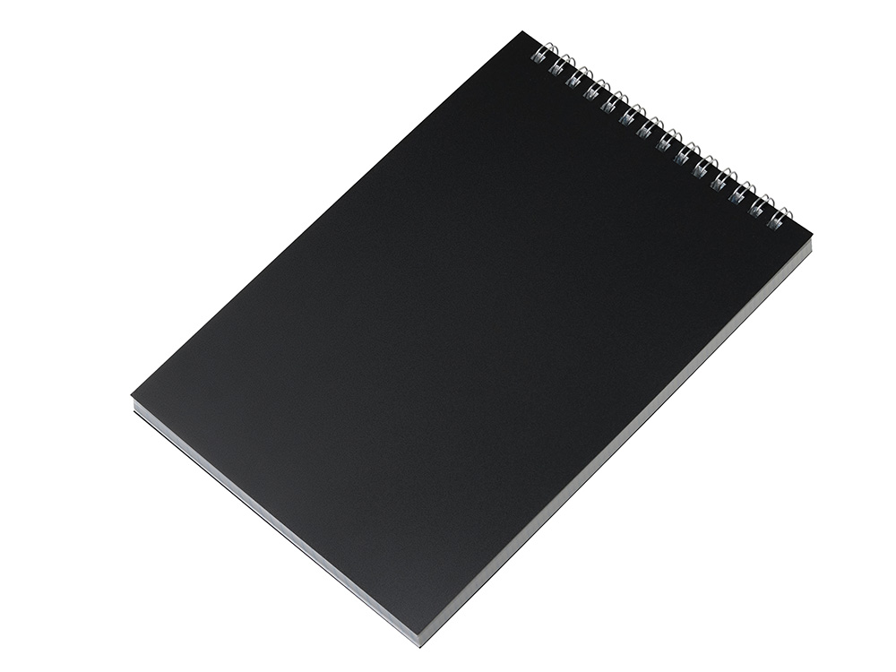 Изображение №1 | Блокнот А5 в пластиковой обложке (черный)