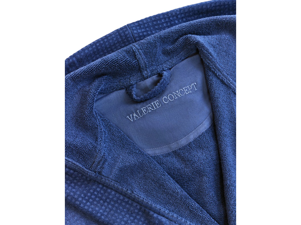 Изображение №7 | Халат Valerie Concept BRV M (синий)