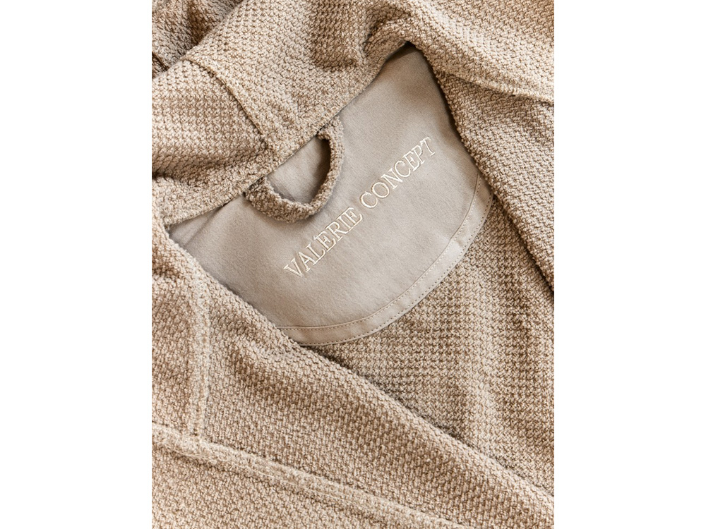 Изображение №8 | Халат Valerie Concept BRC M (бежевый)