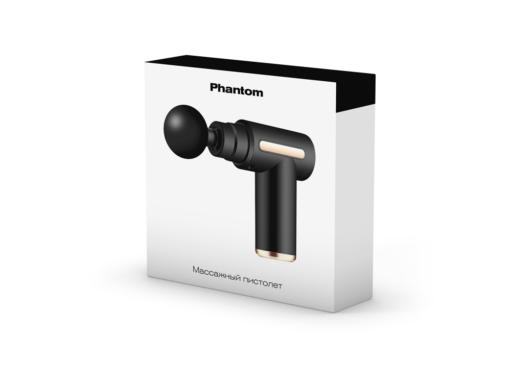 Изображение №5 | Массажер-пистолет для тела «Wellness Phantom» (черный)