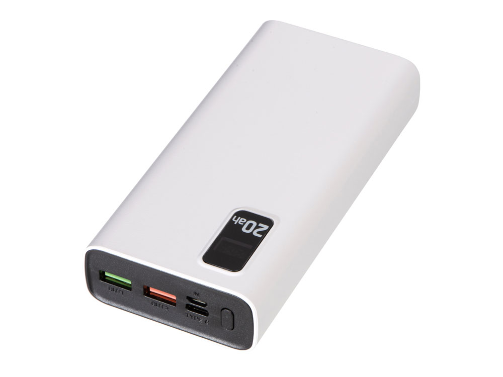 Изображение №4 | Портативный внешний аккумулятор «FAST», 20000 mAh (белый)