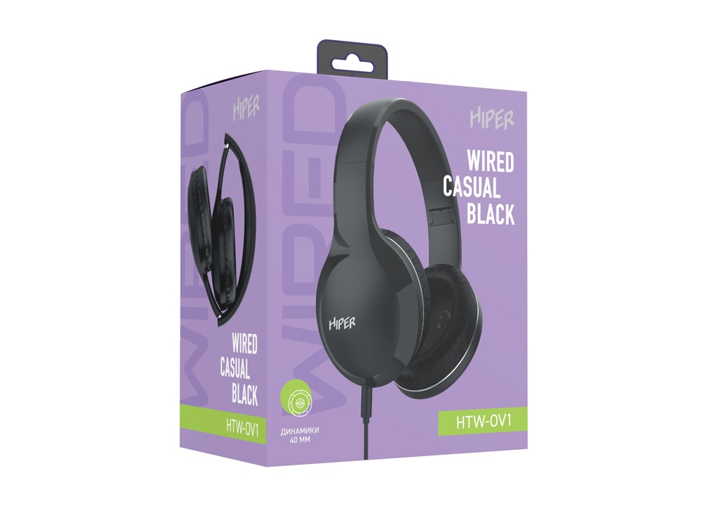 Изображение №10 | Проводные накладные наушники «WIRED CASUAL» (черный)