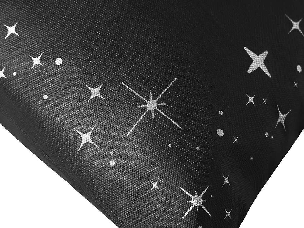 Изображение №5 | Мешок из спанбонда с новогодним дизайном «Twinkle» (черный)