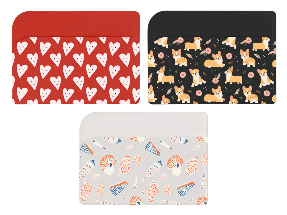 Изображение №2 | Картхолдер для 3-х карт с возможностью полноцветной печати, софт-тач