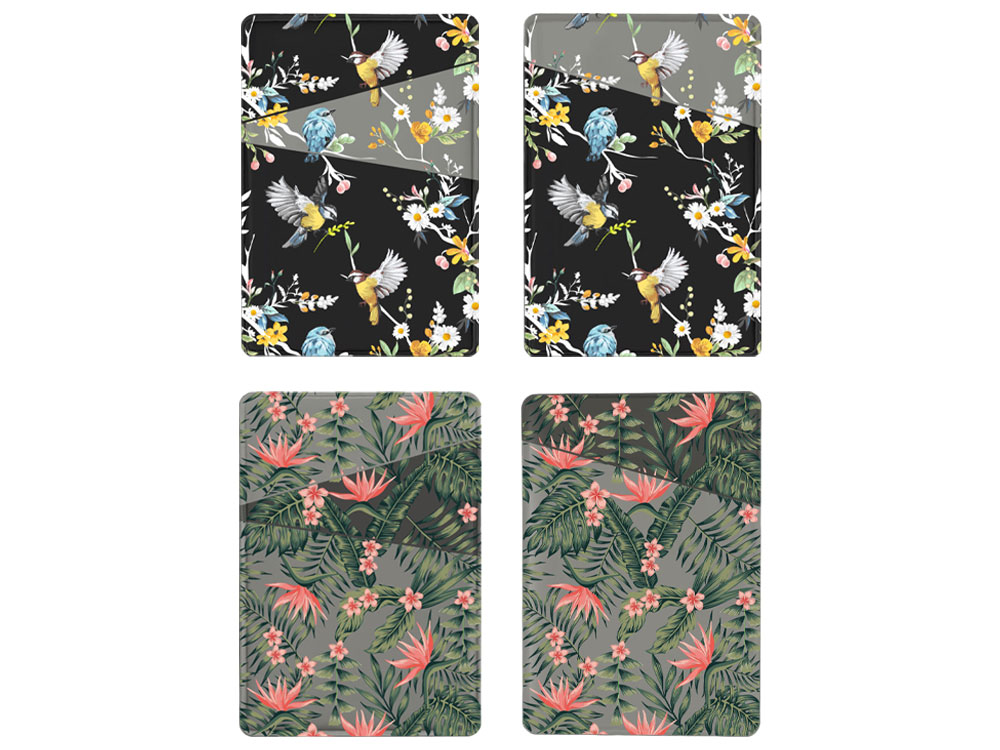 Изображение №1 | Картхолдер на 3 карты типа бейджа с возможностью полноцветной УФ-печати, софт-тач