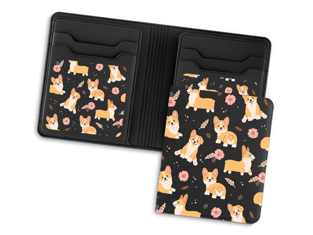 Изображение №3 | Картхолдер с отделением для наличных денег с возможностью полноцветной УФ-печати, софт-тач