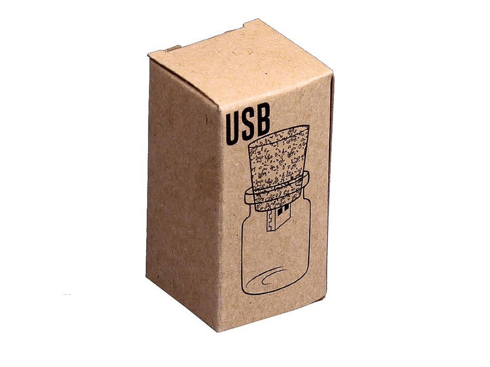 Изображение №3 | USB 3.0-флешка на 16 Гб в виде пробки в бутылочке 16ГБ (натуральный, прозрачный)