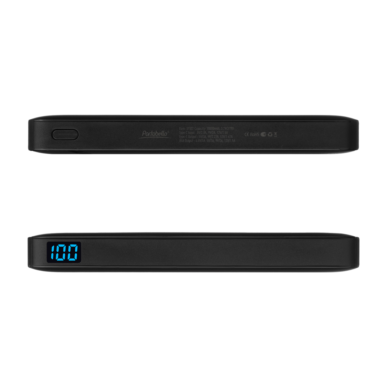 Изображение №5 | Внешний аккумулятор с цветной подсветкой Анкор Макс Плюс PD (Ancor PD Max Plus) 10000 mAh, черный