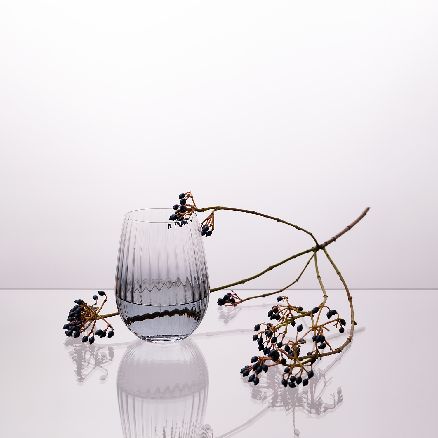 Изображение №4 | Стакан для воды Мансера (Mancera), градиент серый