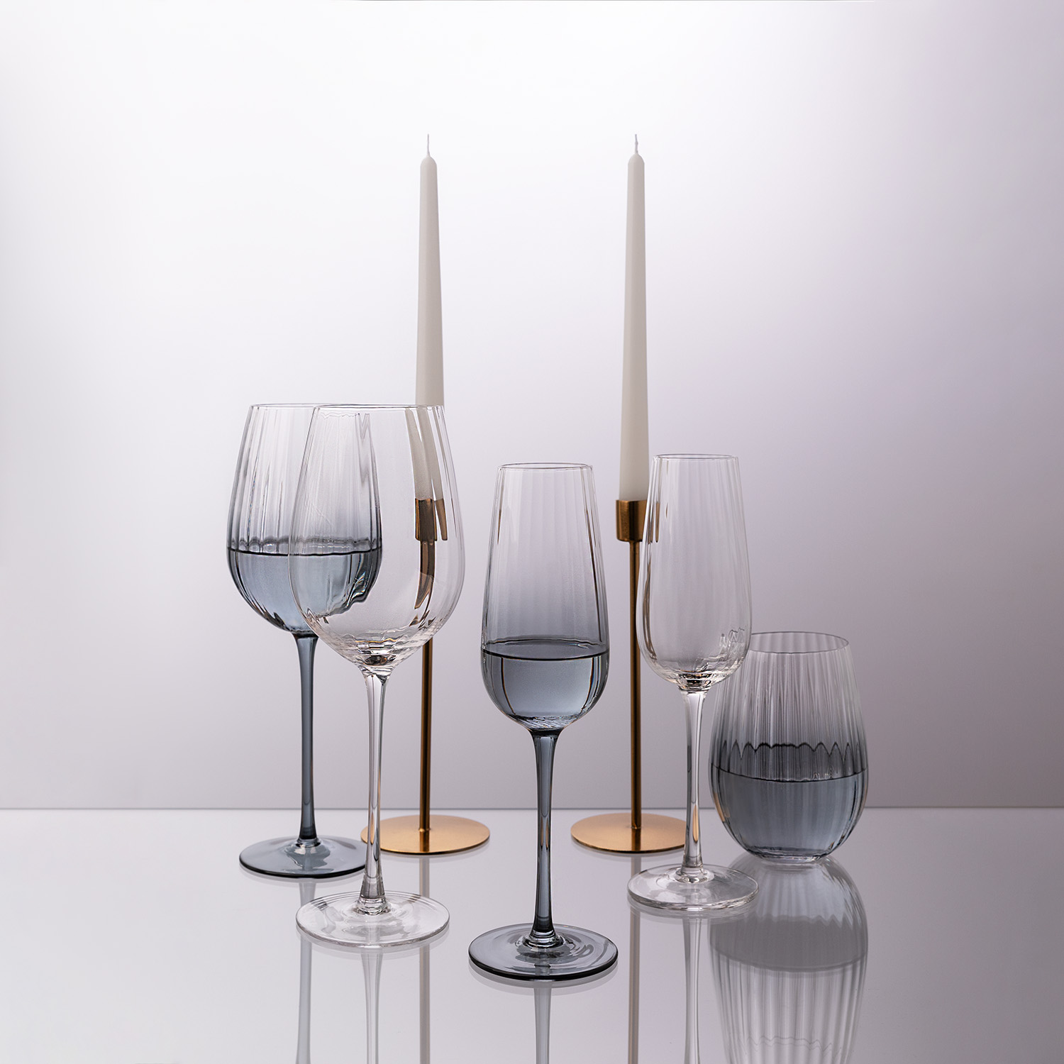 Изображение №6 | Бокал для шампанского Бланш (Blanche), прозрачный