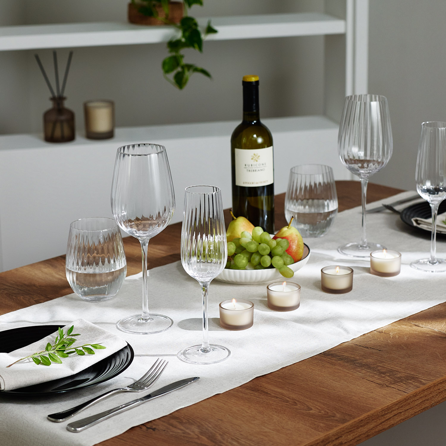 Изображение №14 | Бокал для вина Бланш (Blanche), прозрачный