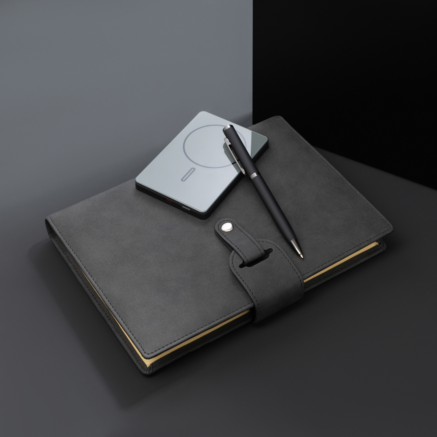 Изображение №9 | Внешний аккумулятор Оникс PD (Onyx PD) 5000mAh с функцией беспроводной зарядки 15W, серый