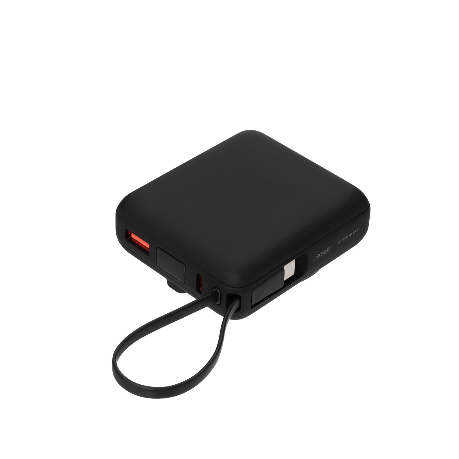 Изображение №2 | Внешний аккумулятор с подсветкой Риттер PD (Ritter PD) 10000mAh с функцией беспроводной зарядки 15W, черный